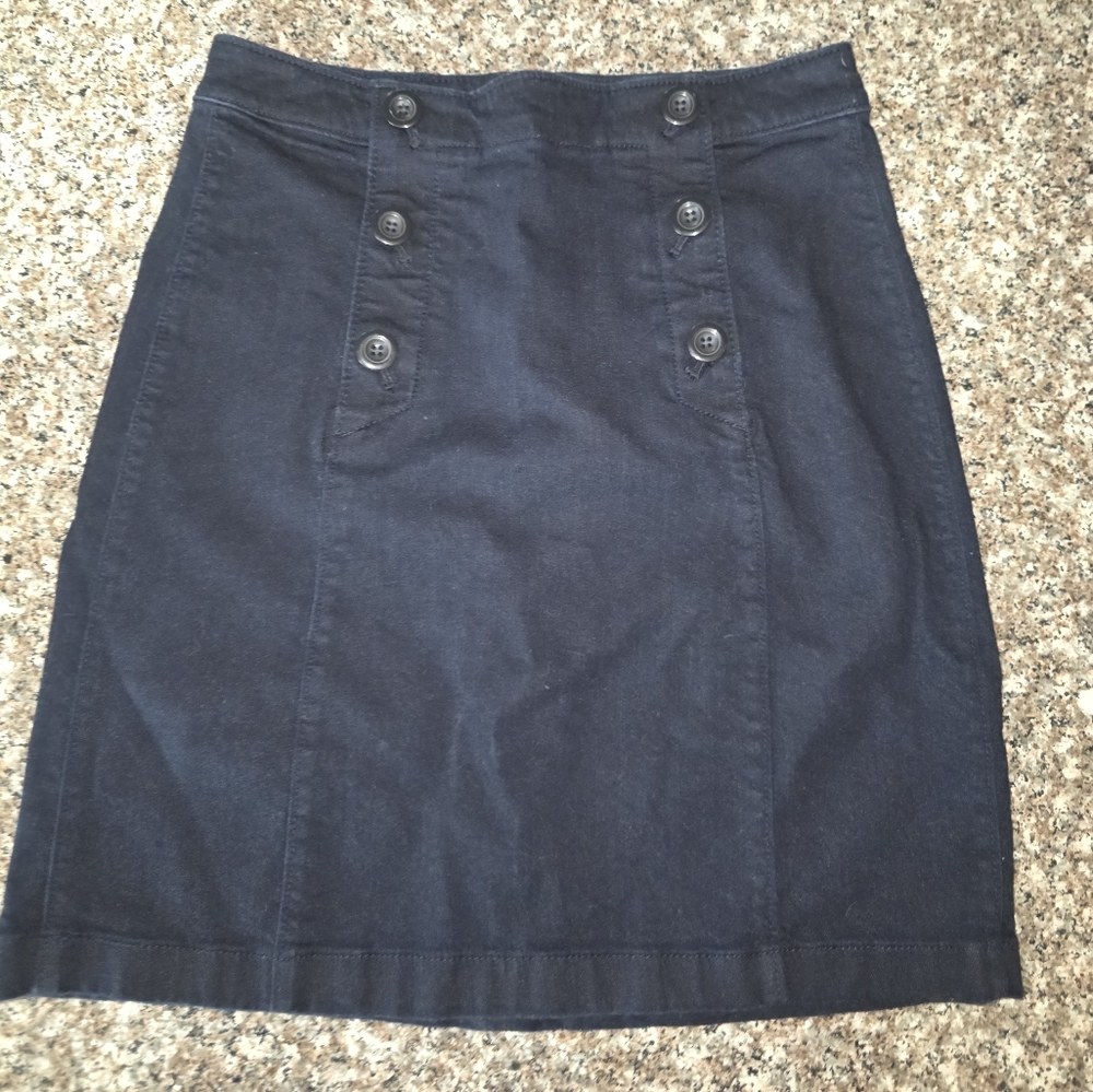 Loft Outlet Faux Button Front Pencil Skirt